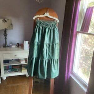 Anthropologie Faux Leather Maxi Skirt - NWT - Size Small